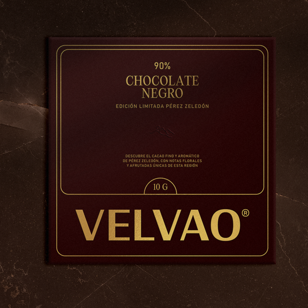 CHOCOLATE NEGRO 90% 10G